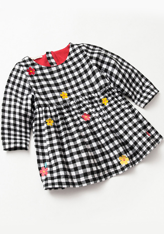 Rosebely Plaid Long Sleeve Dress Rosebely Plaid Long Sleeve Dress