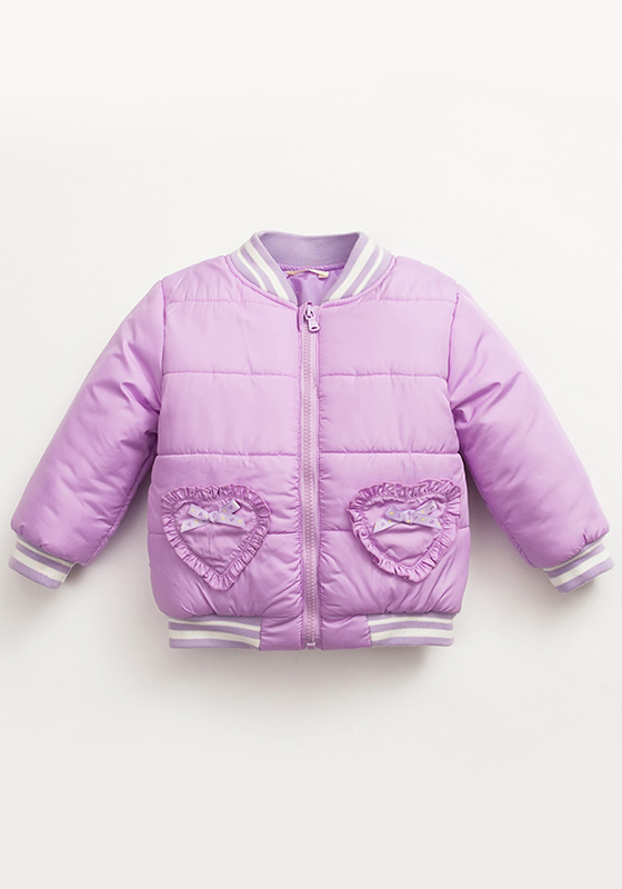 Scalloped Polyester Winter Parkas Scalloped Polyester Winter Parkas