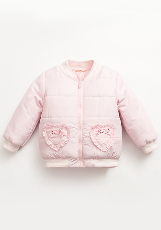 Scalloped Polyester Winter Parkas Scalloped Polyester Winter Parkas