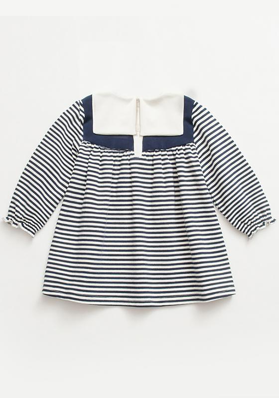 Calottina Striped Bow Dress Calottina Striped Bow Dress