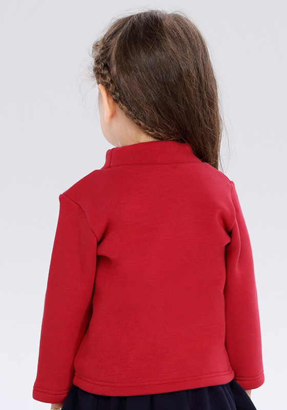 Fox Print Velvet Warm Top Fox Print Velvet Warm Top