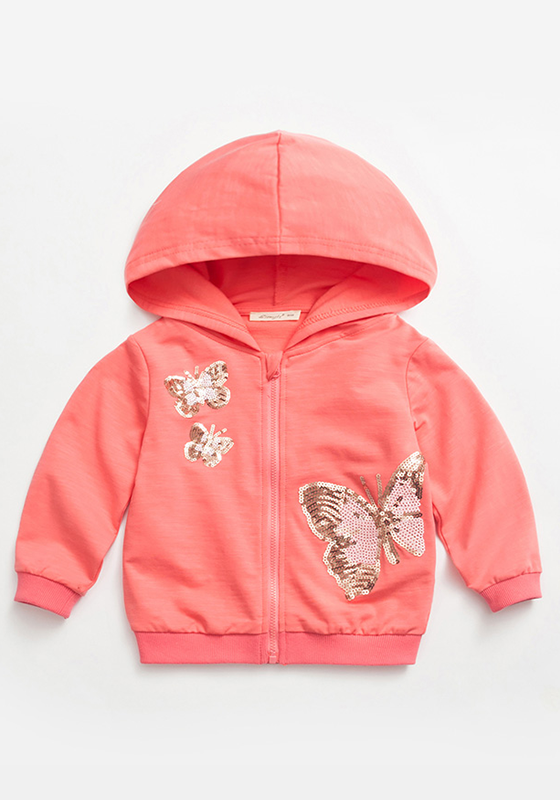 Mango Embroidered Hooded Jacket Mango Embroidered Hooded Jacket