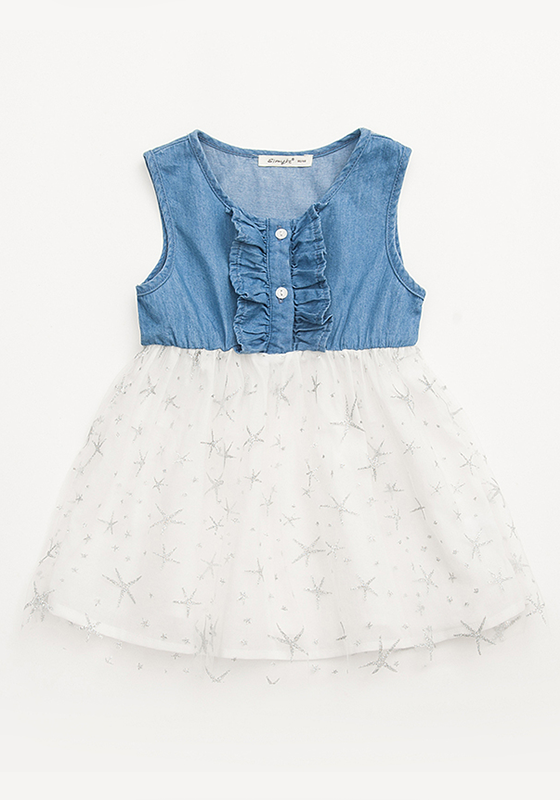 Pietro Sleeveless Patchwork Dress Pietro Sleeveless Patchwork Dress