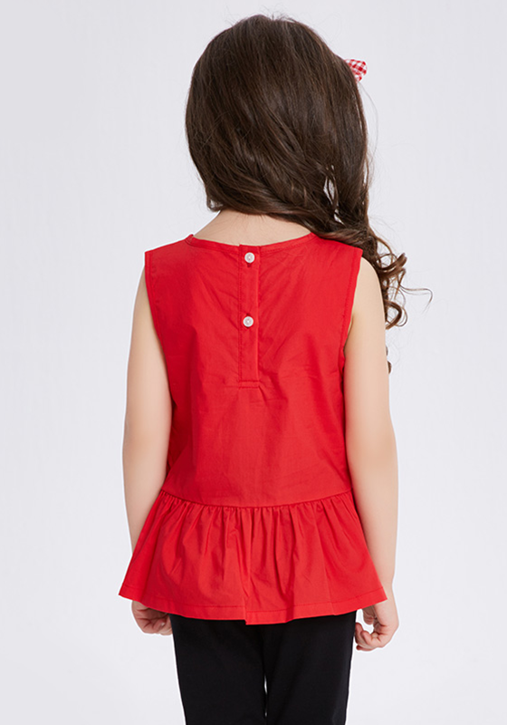 Kiwi Cotton Sleeveless Blouse Kiwi Cotton Sleeveless Blouse