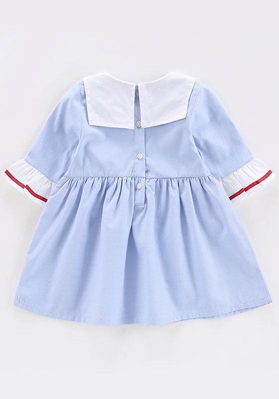 Alan Half Sleeve Embroidery Dress Alan Half Sleeve Embroidery Dress