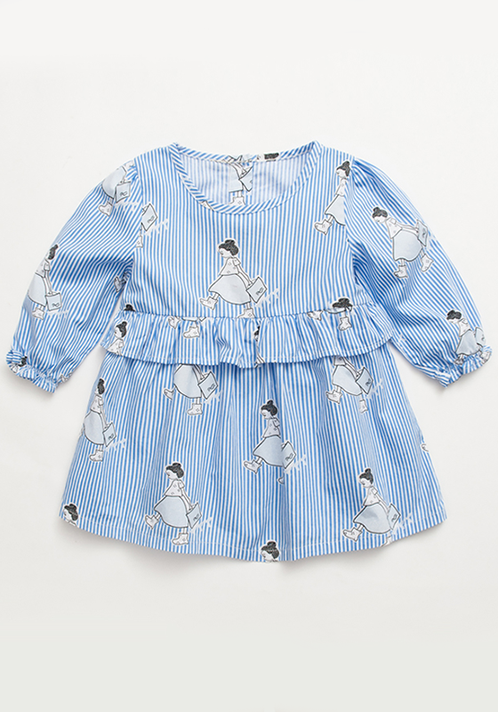 Antuk Character Print Dress Antuk Character Print Dress