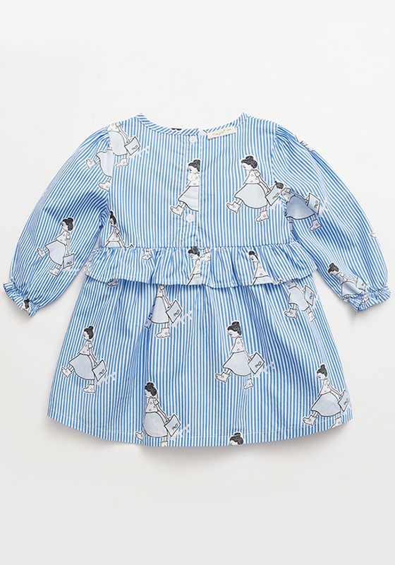 Antuk Character Print Dress Antuk Character Print Dress
