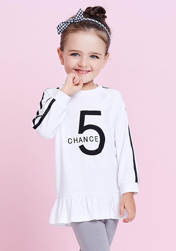 Flecked Long Sleeve Casual Dress Flecked Long Sleeve Casual Dress