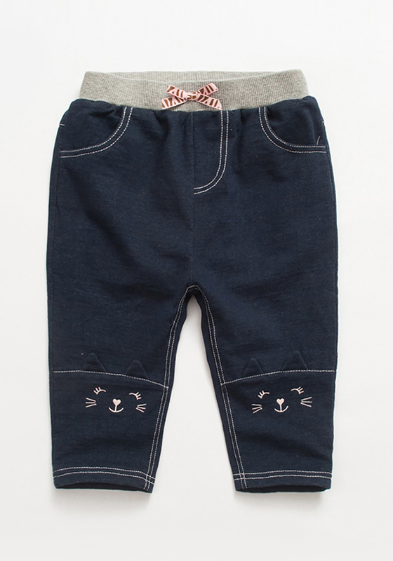 Revery Elastic Waist Denim Pants Revery Elastic Waist Denim Pants