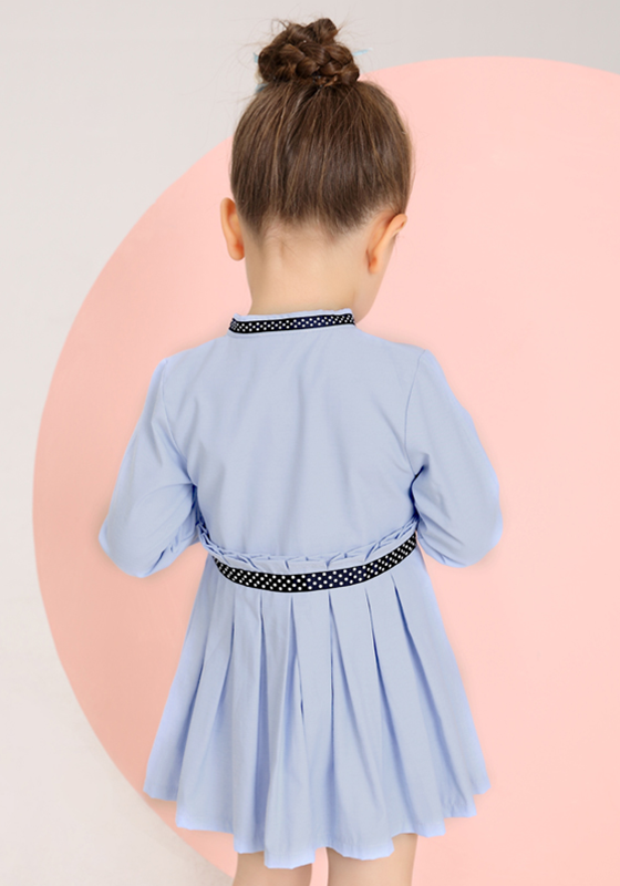 Scalloped Woven Oxford Dress Scalloped Woven Oxford Dress