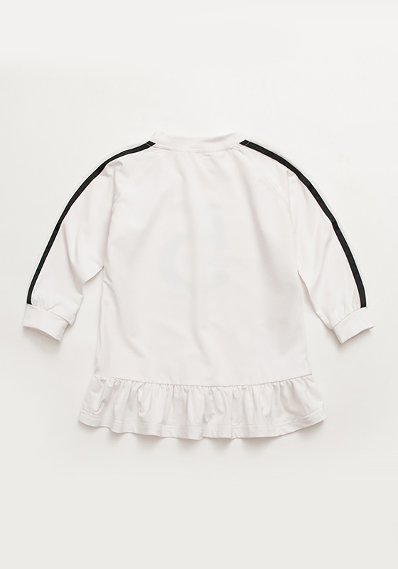 Flecked Long Sleeve Casual Dress Flecked Long Sleeve Casual Dress