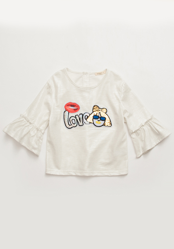 Chambray O-Neck Cotton T-shirt Chambray O-Neck Cotton T-shirt