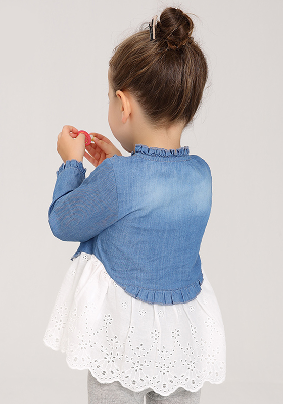 Flamingo Denim Blouse & Skirt Flamingo Denim Blouse & Skirt