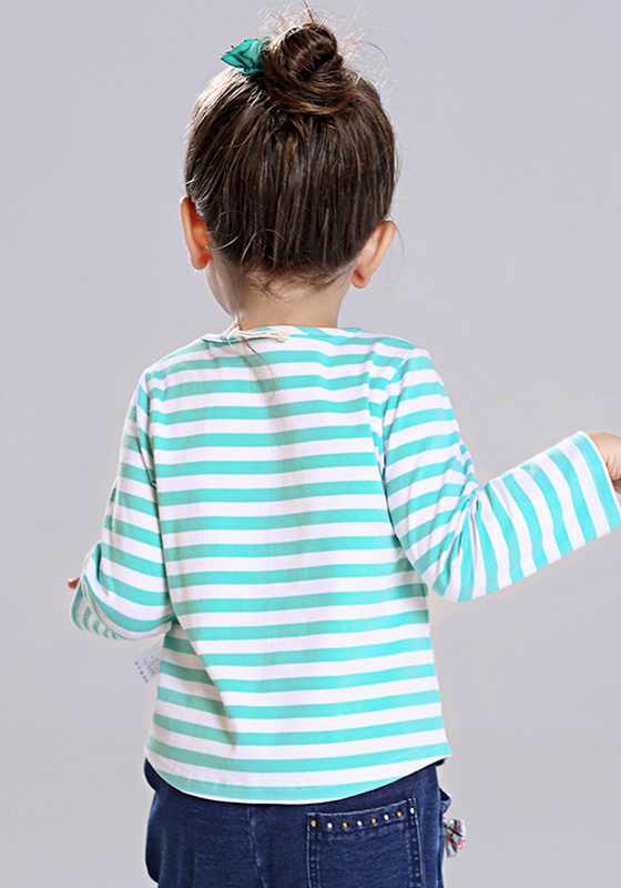 Smocky Striped Long Sleeve Tee Smocky Striped Long Sleeve Tee