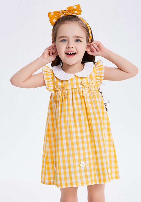 Bobo Cotton Plaid Dress Bobo Cotton Plaid Dress