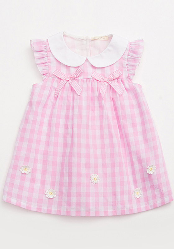 Bobo Cotton Plaid Dress Bobo Cotton Plaid Dress