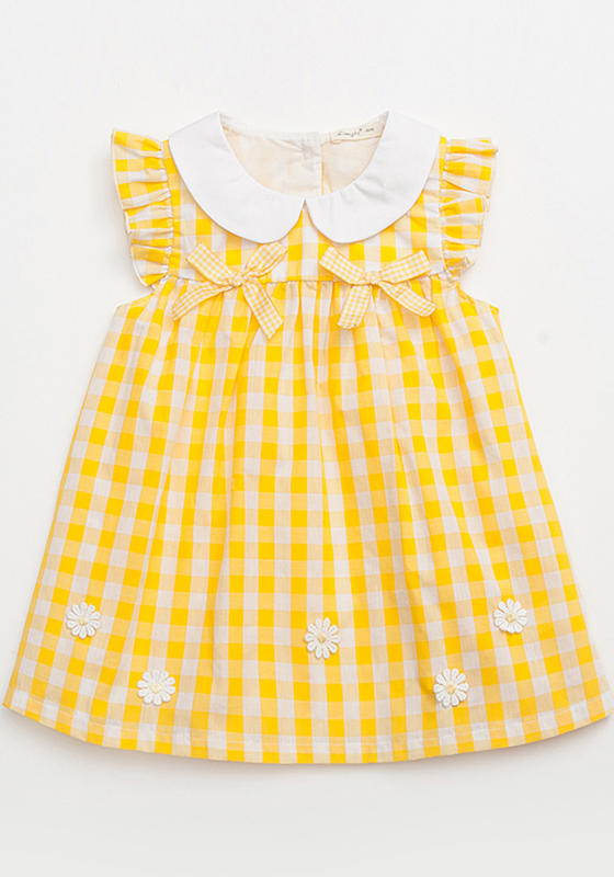 Bobo Cotton Plaid Dress Bobo Cotton Plaid Dress
