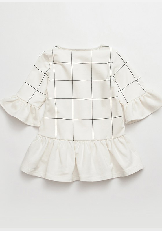 Blune White Casual Dress Blune White Casual Dress