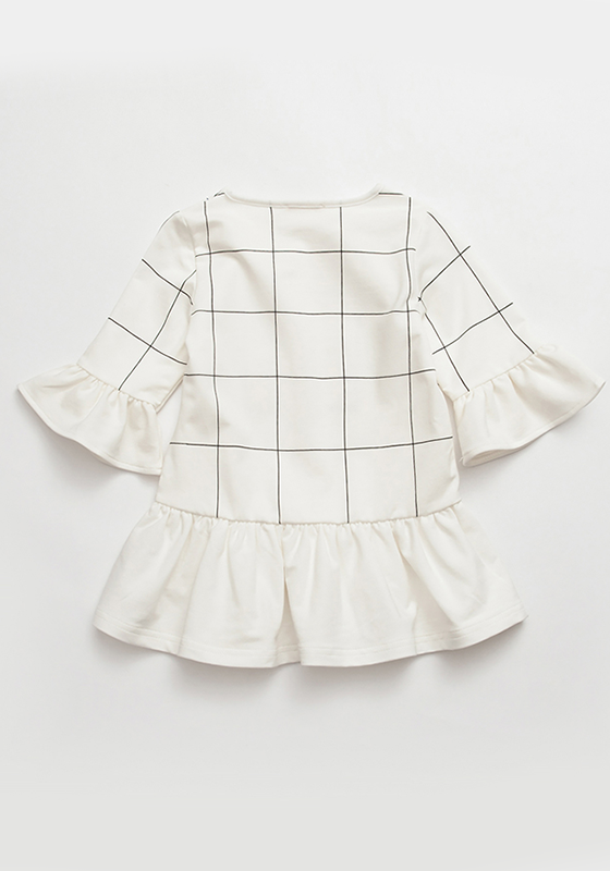 Blune White Casual Dress Blune White Casual Dress