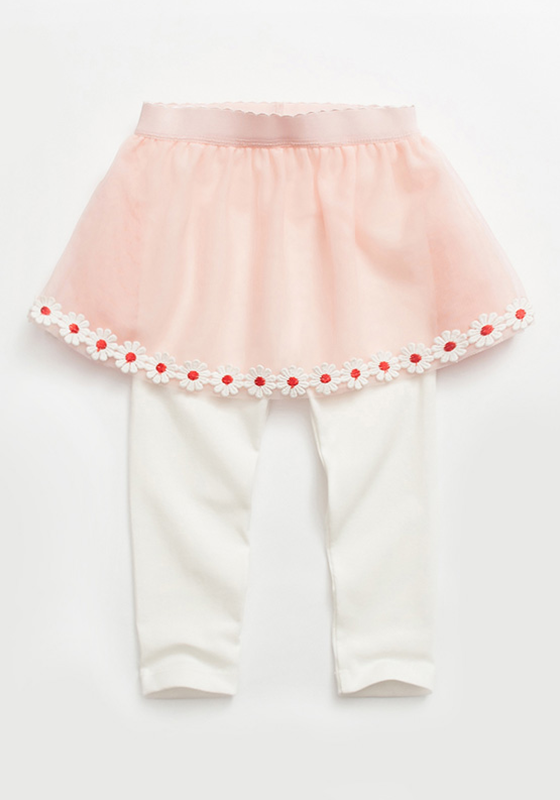 Mouile Lace Ruffles Leggings with Skirt Mouile Lace Ruffles Leggings with Skirt