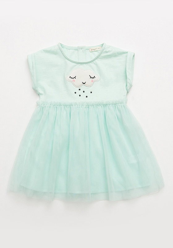 Kiwi Mesh Sleeveless Dress Kiwi Mesh Sleeveless Dress