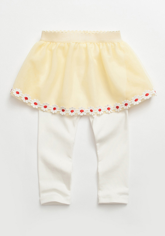 Mouile Lace Ruffles Leggings with Skirt Mouile Lace Ruffles Leggings with Skirt