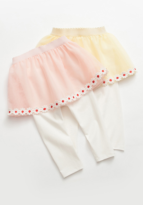 Mouile Lace Ruffles Leggings with Skirt Mouile Lace Ruffles Leggings with Skirt