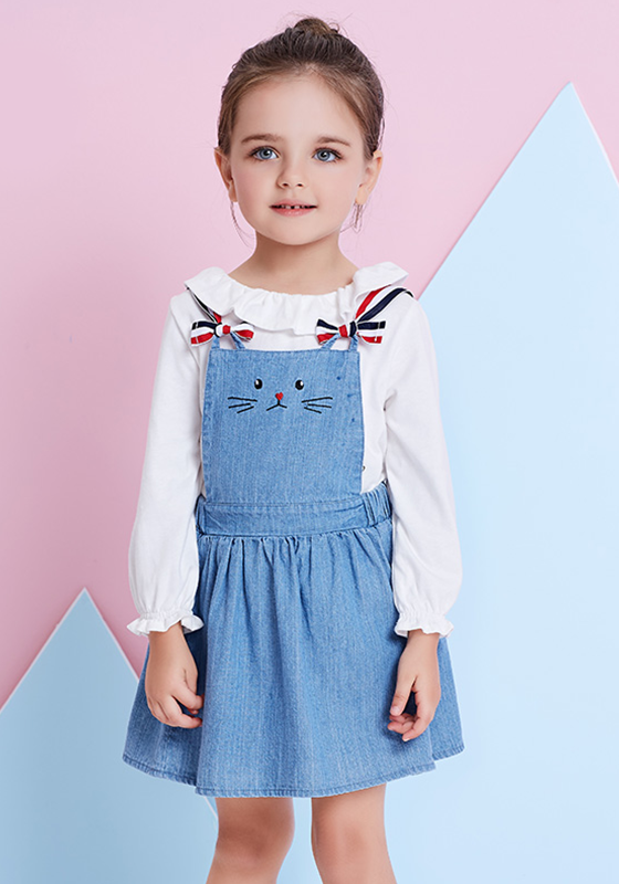 Moineau A-Line Denim Dress Moineau A-Line Denim Dress