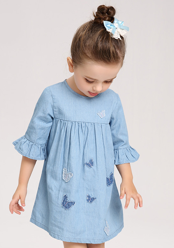 Barri Denim Spring Dress Barri Denim Spring Dress