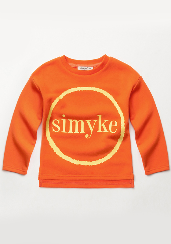 Infini Text Print Sweatshirt Infini Text Print Sweatshirt