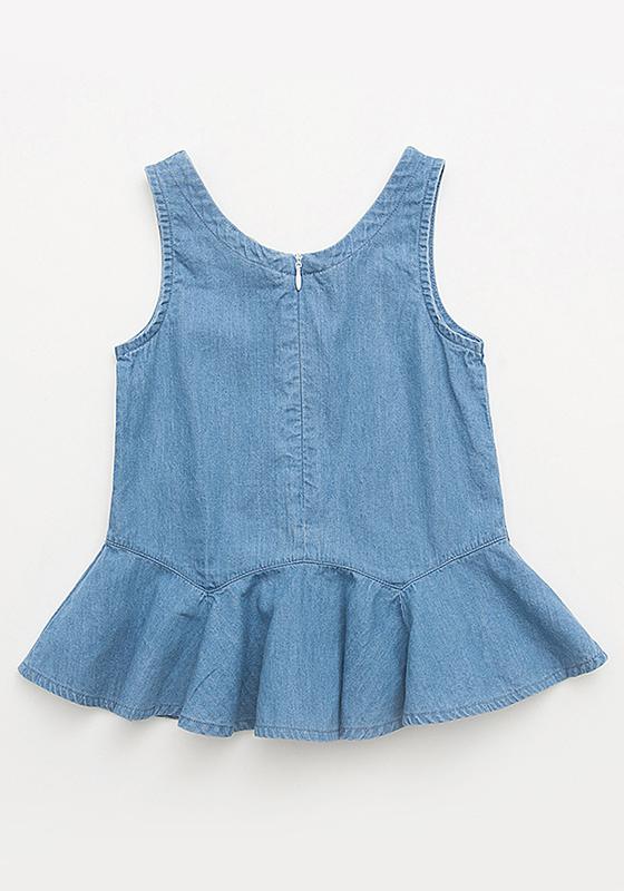 V-Neck Denim Dress V-Neck Denim Dress