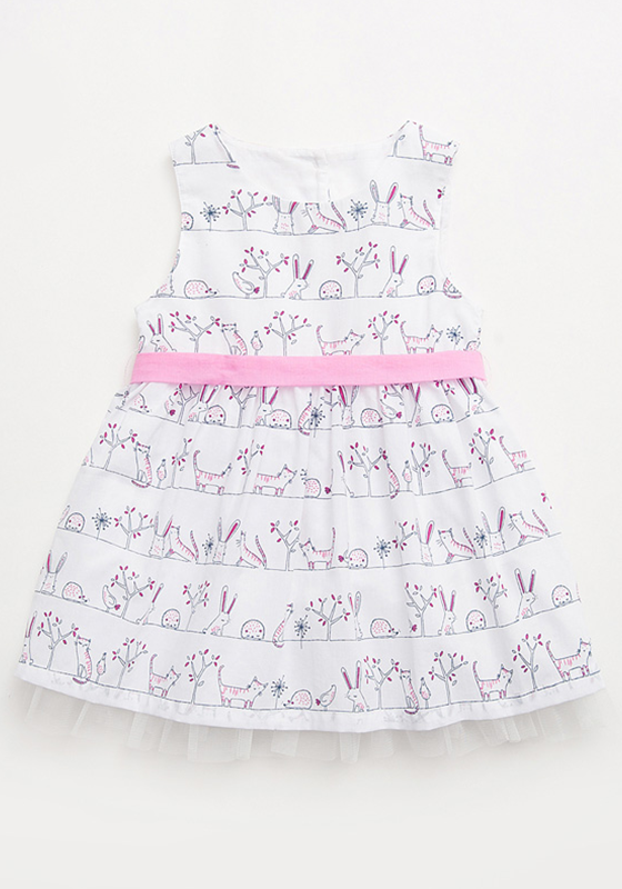 Scalloped Bow Summer Dress Scalloped Bow Summer Dress