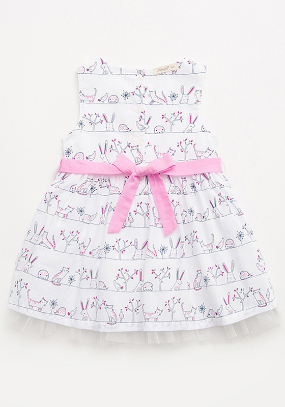Scalloped Bow Summer Dress Scalloped Bow Summer Dress