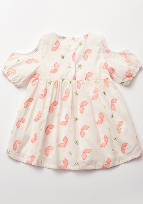 Mango A-Line Embroidery Dress Mango A-Line Embroidery Dress