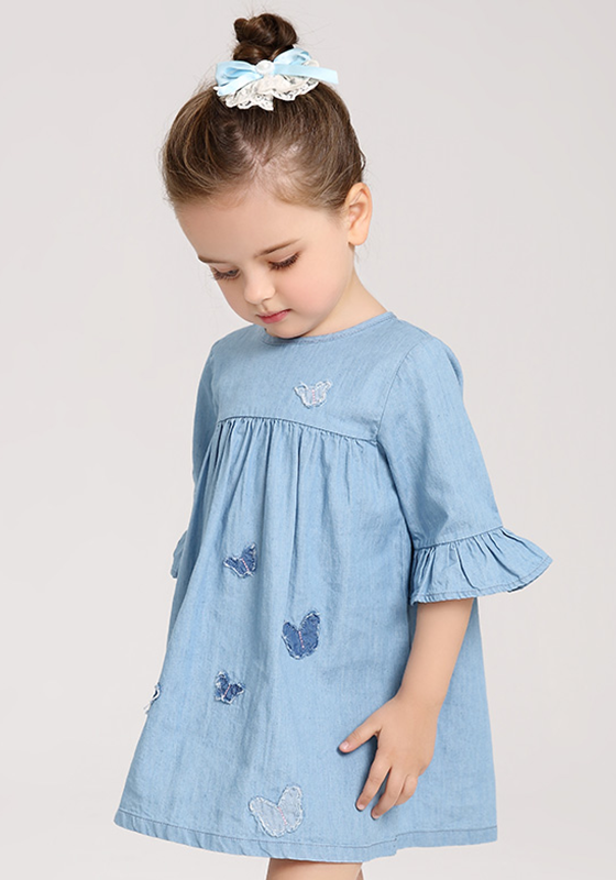 Barri Denim Spring Dress Barri Denim Spring Dress