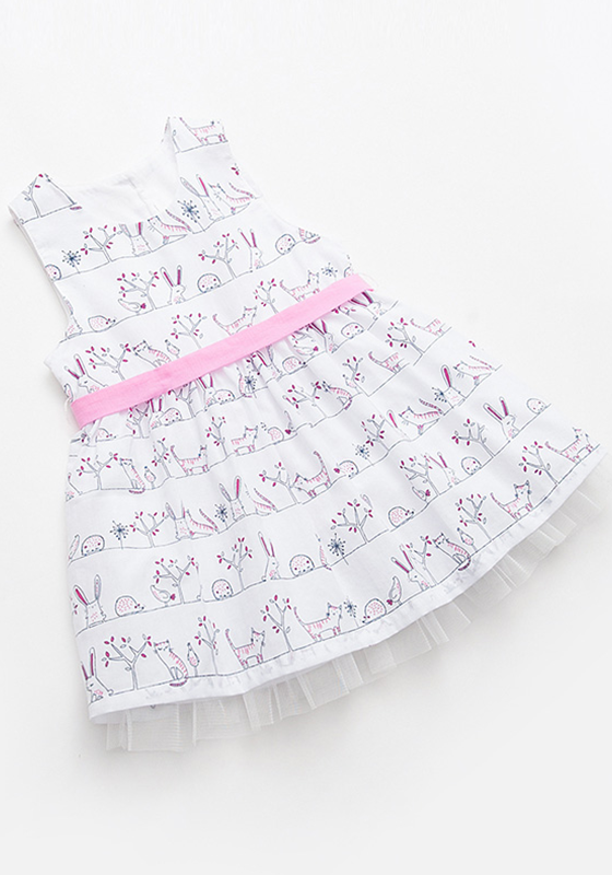 Scalloped Bow Summer Dress Scalloped Bow Summer Dress