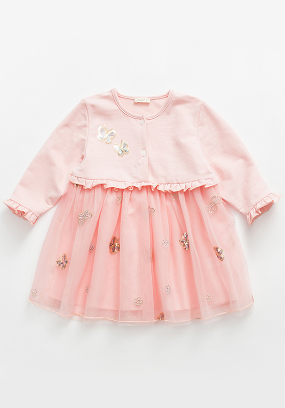 Napolir Crew Neck Tutu Dress Napolir Crew Neck Tutu Dress