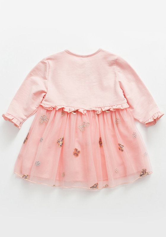 Napolir Crew Neck Tutu Dress Napolir Crew Neck Tutu Dress