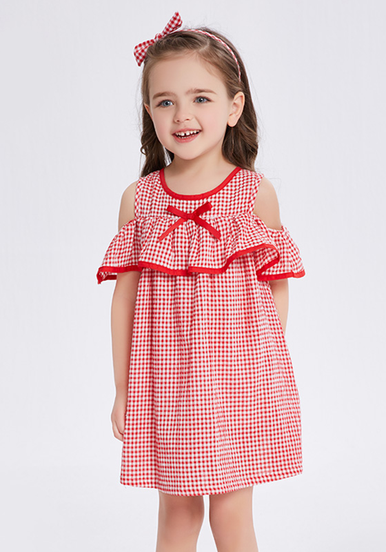 Organic Plaid Sleeveless Dress Organic Plaid Sleeveless Dress