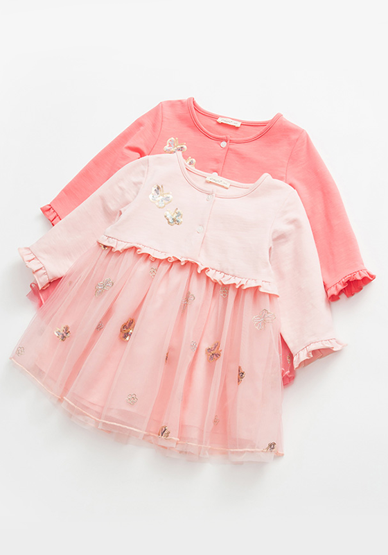 Napolir Crew Neck Tutu Dress Napolir Crew Neck Tutu Dress