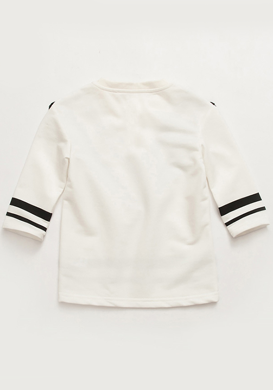 Pompom Crew Neck Long Sleeve Top Pompom Crew Neck Long Sleeve Top