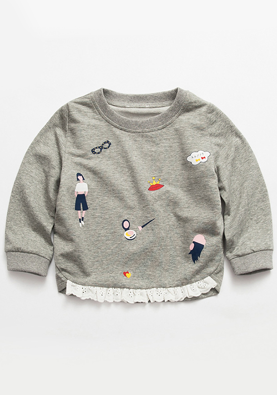 Marianna Cartoon Pattern T-shirt Marianna Cartoon Pattern T-shirt