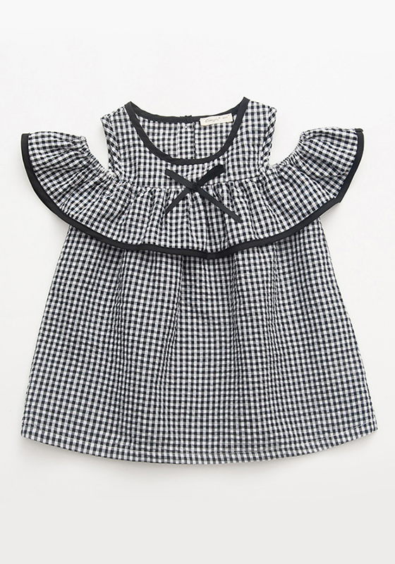 Organic Plaid Sleeveless Dress Organic Plaid Sleeveless Dress