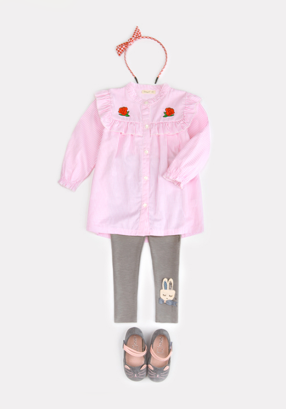 Percale Long Sleeve Top Percale Long Sleeve Top