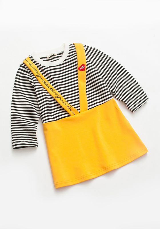 Organic A-Line Two-Piece Dress Organic A-Line Two-Piece Dress