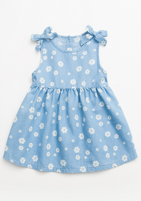 Coquille Bow Sleeveless Dress Coquille Bow Sleeveless Dress