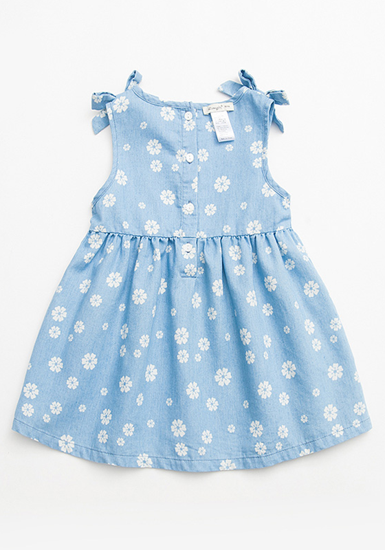 Coquille Bow Sleeveless Dress Coquille Bow Sleeveless Dress