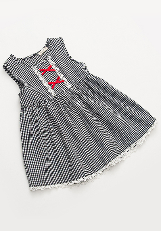 Sunset Plaid Sleeveless Dress Sunset Plaid Sleeveless Dress