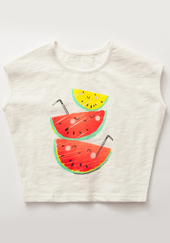 Bee Sweet Cartoon Cotton T-shirt Bee Sweet Cartoon Cotton T-shirt