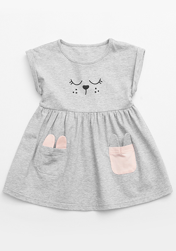 Mila Cat Print Dress Mila Cat Print Dress